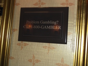 gambling sign